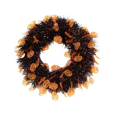 Imagem de Tingpai Guirlanda de Abó A ficial pa Porta da Frente do Dia das Bruxas pa Parede Deco ção de Casa Assomb da pa Festa de Dia das Bruxas