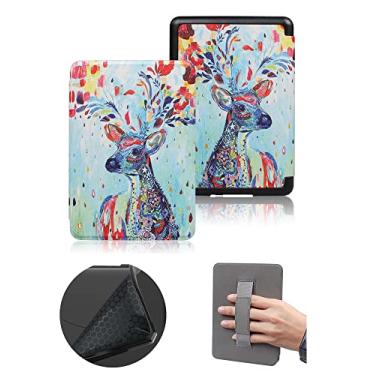 Imagem de Capa macia de 15 cm para Kindle 11ª geração, versão 2022 - não serve para Kindle Paperwhite de 11ª geração - Capa à prova d'água e à prova de quedas com função de despertar/hibernar automática