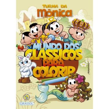 Imagem de Turma Da Monica - Mundo Dos Classicos Para Colorir