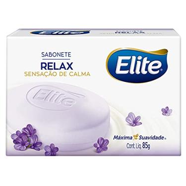 Imagem de Sabonete Barra Relax 85G , Elite, Roxo,