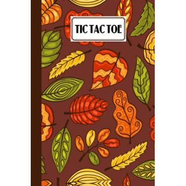 Imagem de Tic Tac Toe: Leaves Tic Tac Toe, Games Fun Activities for Kids / Paper & Pencil Workbook for Games, Smart gifts for Family, 100 Pages, Size 6" x 9" by Valerie Fitzgerald