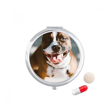 Imagem de Bulldog Caixa de armazenamento de medicamentos com imagem assustadora para animais de estimação