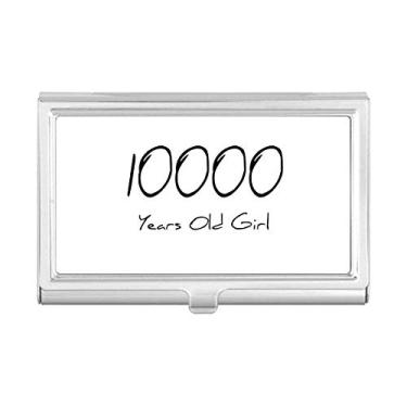 Imagem de 10.000 Years Old Girl Porta-cartões Carteira de bolso