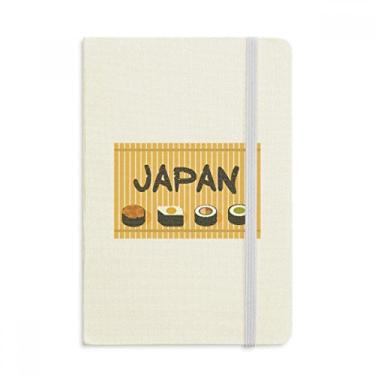 Imagem de Caderno tradicional japonês de cruisine de sushi, capa dura de tecido, diário clássico