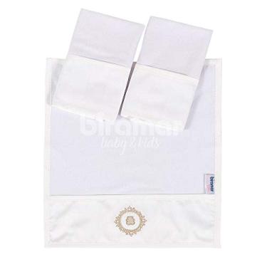 Imagem de Biramar Baby Boquinha Malha 3 Pcs Barrado E Bord. Vineyard Bege Bege