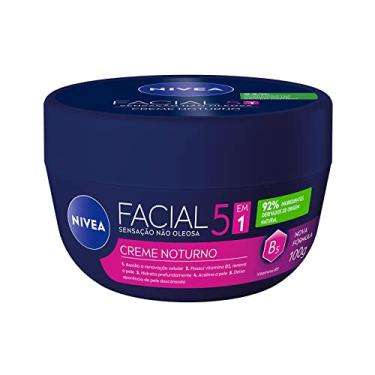 Imagem de NIVEA Creme Facial Noturno - O potinho noturno dos queridinhos da hidratação facial, auxilia a renovação celular e hidrata profundamente a pele enquanto você dorme - 100g