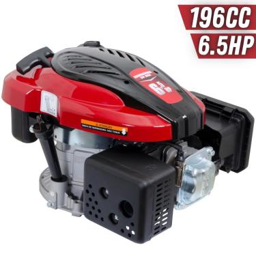 Imagem de Motor Estacionário Robusto Kawashima GV-650 Com Eixo Curto 196cc 6,5HP 4T À Combustão Para Cortadores de Grama