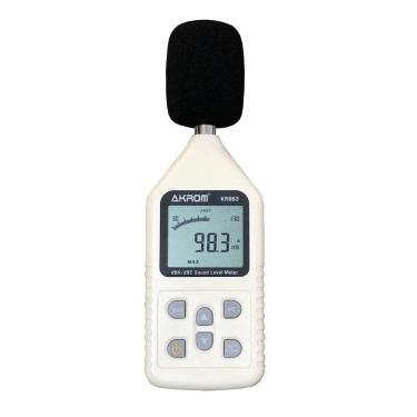 Imagem de Decibelímetro Digital Com Ponderações A E C - Akrom Kr863