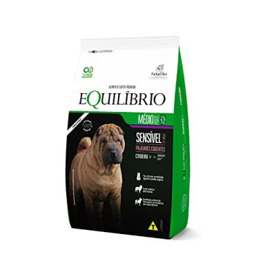 Imagem de Equilíbrio Super Premium Cães Ração Cães Equilibrio Raças Médias Adulto Sensível Cordeiro 12Kg