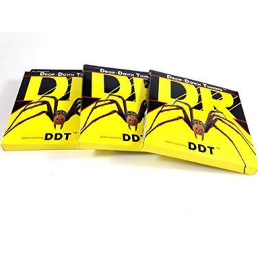 Imagem de DR Cordas de violão, pacote com 3 unidades, DDT elétrico, afinação pendente 12-60, extra pesado