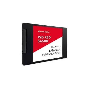 Imagem de SSD SATA WD Red SA500 NAS, 500GB, 2.5", Leitura: 560MB/s e Gravação: 530MB/s, Preto - WDS500G1R0A