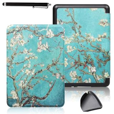 Imagem de enoxboo Capa Slimshell para Kobo Clara 2E, Capa macia de TPU para Kobo Clara 2E, com Suspensão/Despertar Automático, Modelo N506 （Inclui uma Caneta Touch Screen）