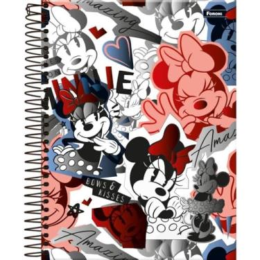 Imagem de Planeta Brinquedos Kit de Cadernos, Foroni, Universitário, 10 Matérias, Capa Dura, Minnie Vintage College, 160 Folhas, Pacote com 4, Sortida, 6871