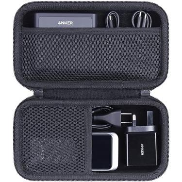 Imagem de khanka Estojo rígido de viagem de substituição para base de carregamento Anker 100W + PowerBank Anker Prime 27.650mAh 250W / 20.000mAh 200W PowerBank (apenas capa).