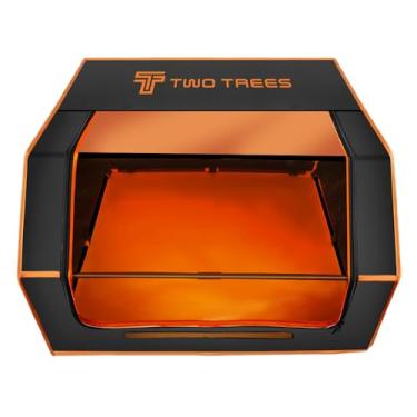 Imagem de CIADAZ Gabinete de gravador a laser com ventilaçãoCapa protetora à prova de fogo e à prova d'água à prova de poeira Proteção para os olhos Capa protetora Redução de ruído para máquina de gravação