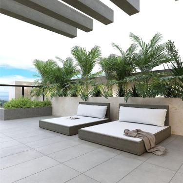 Imagem de Conjunto 2 Sofás Chaise Versatti Rustic Nogueira