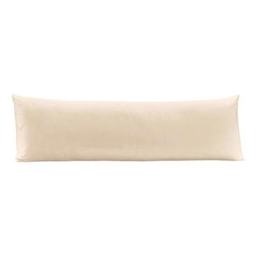 Imagem de Fronha Body Pillow Altenburg Toque Acetinado 40cm X 130cm - Bege