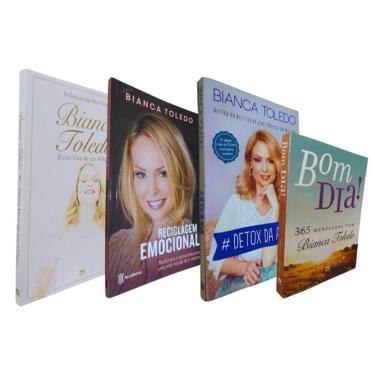 Imagem de 4 Livros Físicos Detox da Alma, Reciclagem Emocional, Prova Viva de Um Milagre + Devocional Bom Dia!  Bianca Toledo