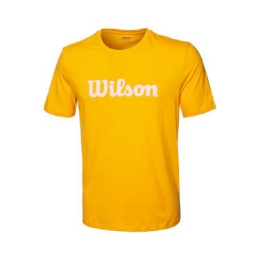 Imagem de Camiseta Masculina Wilson Bold Cor Amarelo