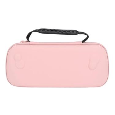 Imagem de Estojo Rígido para ROG Ally X 2024 RC72LA, 2023 RC71L para Claw A1M, Estojo Rígido Protetor Portátil Com Bolsos para Viagens Em Casa (Rosa)