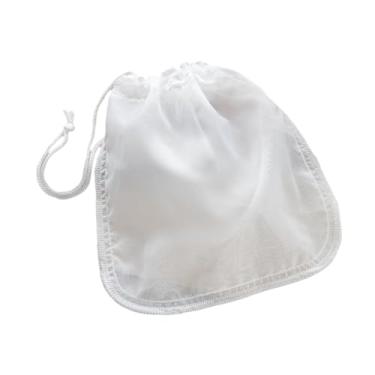 Imagem de Generic Saco de nozes Saco de infusão Filtro Resistente ao calor Saco coador versátil Saco coador para chá Café Leite de soja Queijo