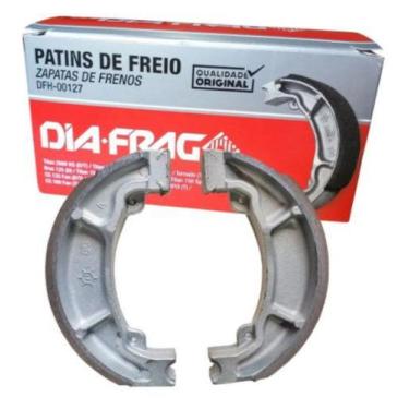 Imagem de Lona Freio Traseira Cg 125 Titan Kse 2002 2003 2004 - DIAFRAG