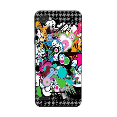 Imagem de Capa Adesivo Skin022 Verso Para Lg Q6 - KawaSkin