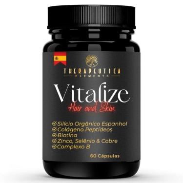 Imagem de Vitalize Silício Orgânico Espanhol Hair & Skin 60 Cáps Therapeutica-Unissex