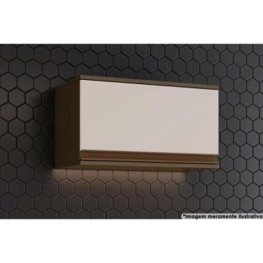 Imagem de Módulo Cozinha Henn Connect Armário 60 1 Porta Basculante Duna/Cristal