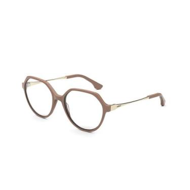 Imagem de Armação Óculos Colcci Elli C6156b5453 Nude Brilho, Nude