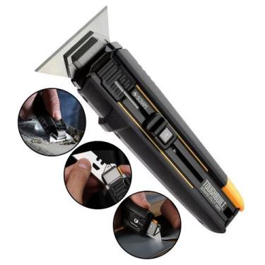 Imagem de Estilete Especial Com Raspador + 5 Lâminas Toughbuilt