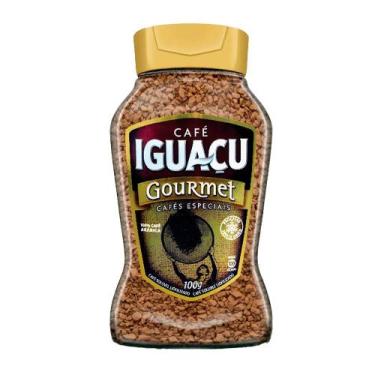 Imagem de Café Solúvel Iguaçu Liofilizado Gourmet Vidro 100g