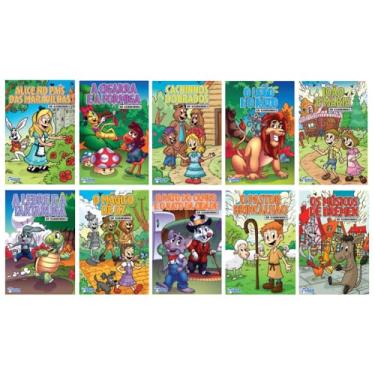 Imagem de Fábulas em Quadrinhos (pct com 10 livros diferentes)