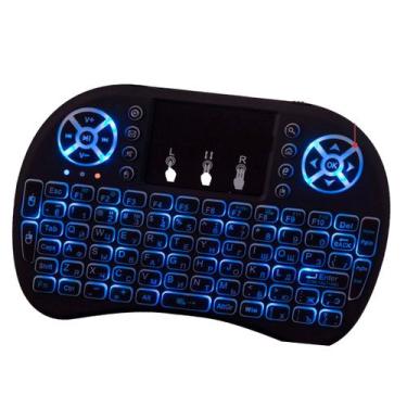 Imagem de Mini Teclado USB com Controle Remoto Ideal para Aparelho e Console - D