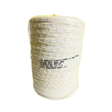 Imagem de Fitilho Plástico Fio Branco 900 m p/Amarrações em Geral - Irrigaplas