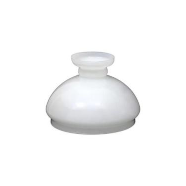 Imagem de Cupula De Vidro 13,5 Leitosa Vidro Primeira Linha Branco Top - Cafglas