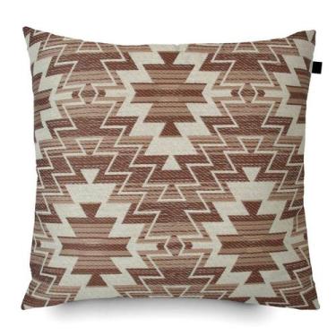 Imagem de Almofada Jacquard Tripolli Nilo 40x40cm Marrom - FASTLAR