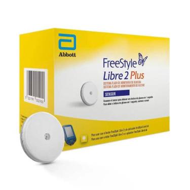Imagem de Sensor de Monitoramento de Glicose FreeStyle Libre 2 Plus Sistema Flas