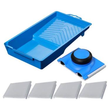 Imagem de Pad Para Recorte De Pintura Com 4 Refis E 1 Bandeja 250ml - Atlas