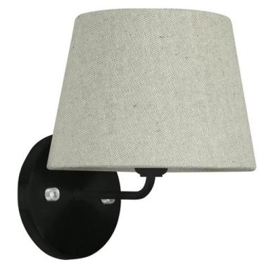 Imagem de Arandela Preta De Cupula Tradicional Rustico Escuro - MARRYLUZ