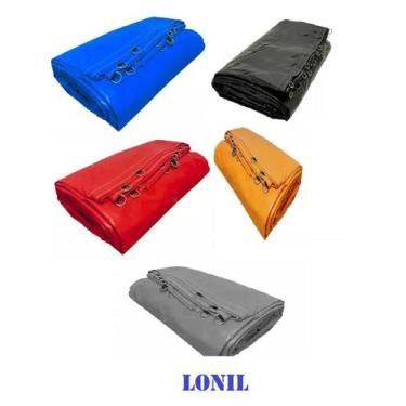 Imagem de Lona Caminhão Lonil Qualidade e resistencia 8 X 4 - CORES - LOCOMOTIVA