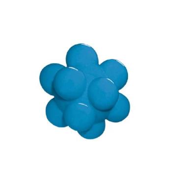 Imagem de Bola Maciça Furacão Pet Meteoro Azul P