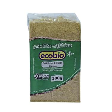 Imagem de Farinha De Linhaca Dourada Orgânica 300g Alto Vácuo Ecobio