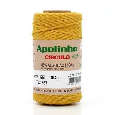 Imagem de Barbante Apolinho nº 6 100g - CÍRCULO, 1660 AMARELO