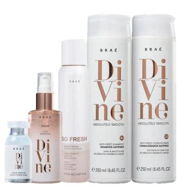 Imagem de Brae Divine Kit Duo 250ml Plume 60ml Ampola 13ml e So Fresh 150ml - BR