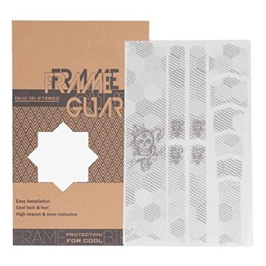 Imagem de Fita de proteção de quadro de bicicleta, adesivo protetor de moldura de bicicleta, fita decorativa de PVC resistente ao desbotamento, envoltório de bicicleta para bicicletas de estrada de montanha