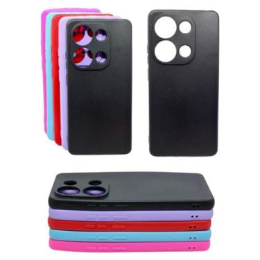 Imagem de Capa Proteção Para Xiaomi Poco M6 Pro 4g Aveludada Silicone - Mustangs