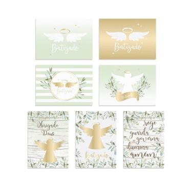 Imagem de Cartaz Decorativo Batizado Anjo Papilloo - cromus