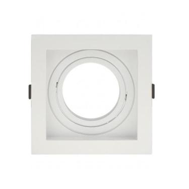 Imagem de Spot Recuado Embutir Direcionável 10x10cm GU10 MR16 Dicróica - AAA TOP