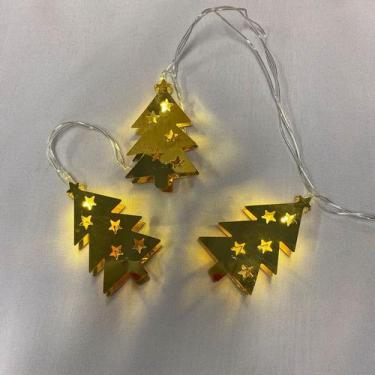 Imagem de Cordão de Led Pisca Árvore 7cm - Branco Quente 2m 110V - 1 Unidade - R